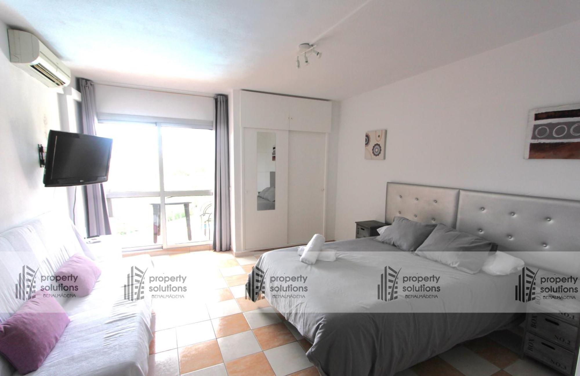 427 Estudio En Jupiter Apartamentos - Vista A La Piscina, El Mar Y Las Montana ベナルマデナ エクステリア 写真